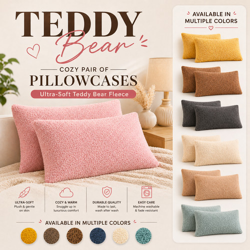 Teddybär fleece paar - fleece,